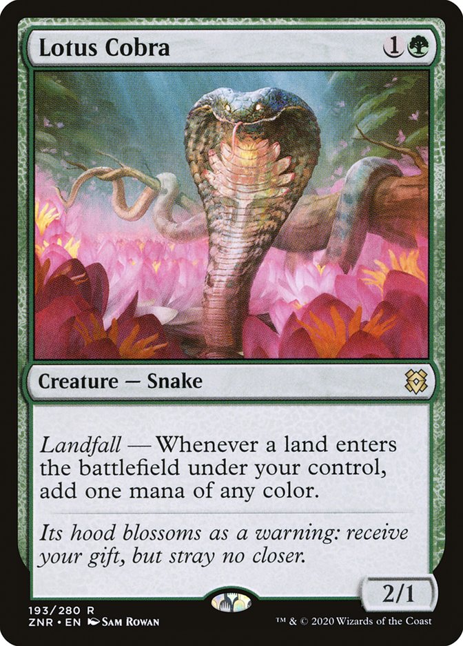 Lotus Cobra [Zendikar Rising] | Tacoma Games