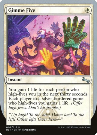 Gimme Five [Unstable] | Tacoma Games