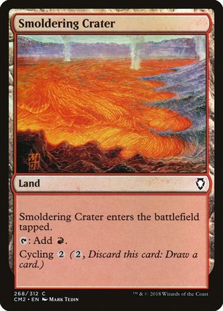 Smoldering Crater [Commander Anthology Volume II] | Tacoma Games
