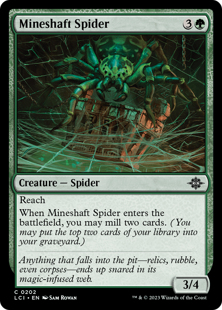 Mineshaft Spider [The Lost Caverns of Ixalan] | Tacoma Games