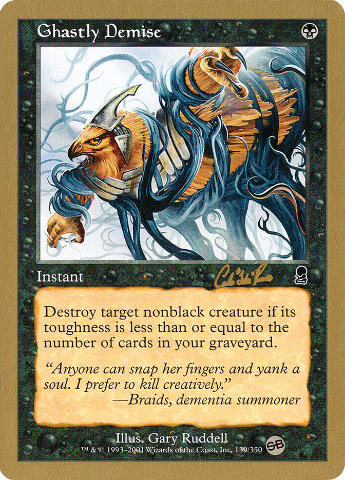 Ghastly Demise (Carlos Romao) (SB) [World Championship Decks 2002] | Tacoma Games