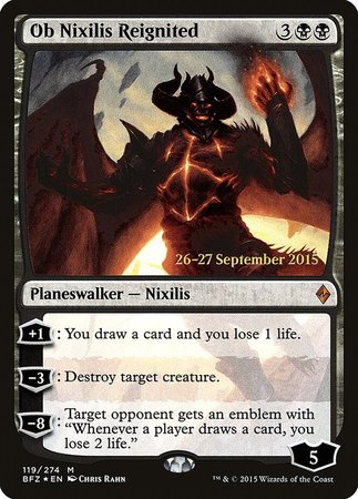 Ob Nixilis Reignited [Battle for Zendikar Promos] | Tacoma Games