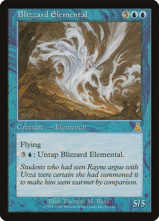 Blizzard Elemental [Urza's Destiny] | Tacoma Games