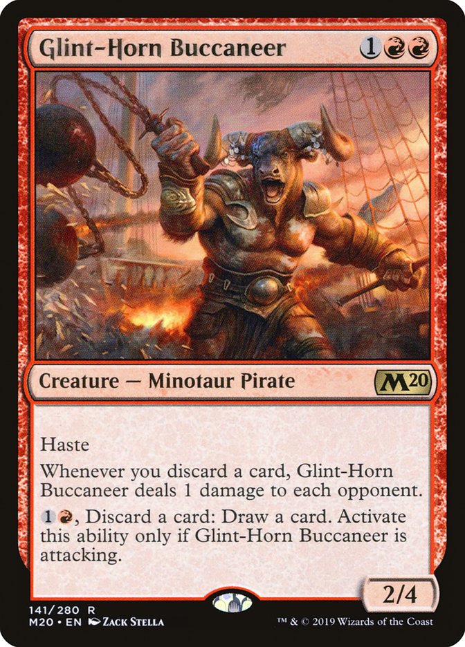 Glint-Horn Buccaneer [Core Set 2020] | Tacoma Games