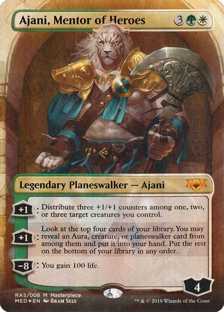 Ajani, Mentor of Heroes [Mythic Edition] | Tacoma Games
