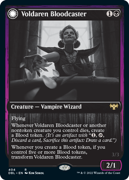 Voldaren Bloodcaster // Bloodbat Summoner [Innistrad: Double Feature] | Tacoma Games