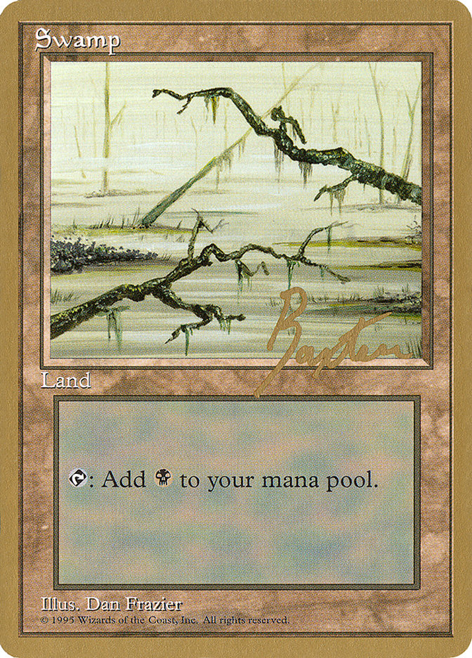 Swamp (gb371) (George Baxter) [Pro Tour Collector Set] | Tacoma Games