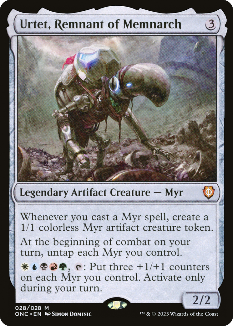 Urtet, Remnant of Memnarch [Phyrexia: All Will Be One Commander] | Tacoma Games