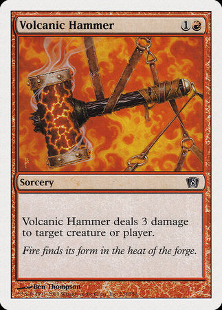 Volcanic Hammer [Eighth Edition] | Tacoma Games