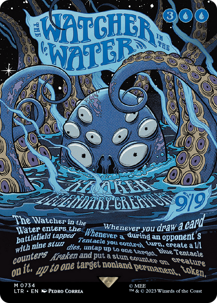 The Watcher in the Water (Borderless Poster) [The Lord of the Rings: Tales of Middle-Earth] | Tacoma Games