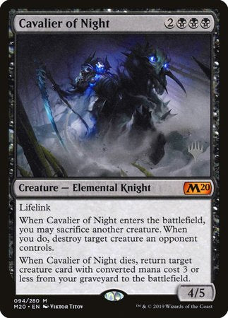 Cavalier of Night [Core Set 2020 Promos] | Tacoma Games