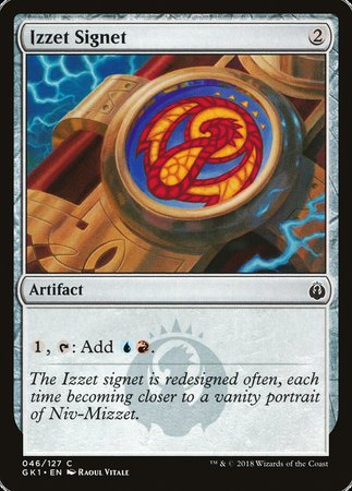 Izzet Signet [GRN Guild Kit] | Tacoma Games