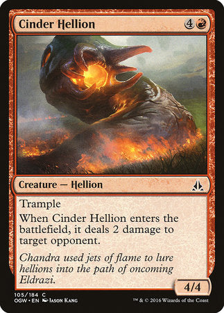 Cinder Hellion [Oath of the Gatewatch] | Tacoma Games