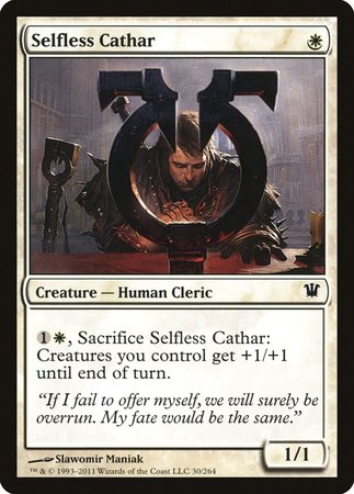 Selfless Cathar [Innistrad] | Tacoma Games