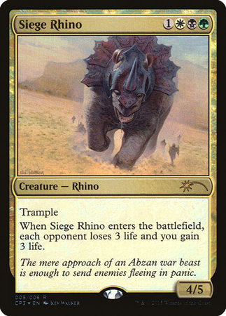 Siege Rhino [Magic Origins Clash Pack] | Tacoma Games