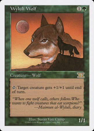 Wyluli Wolf [Classic Sixth Edition] | Tacoma Games