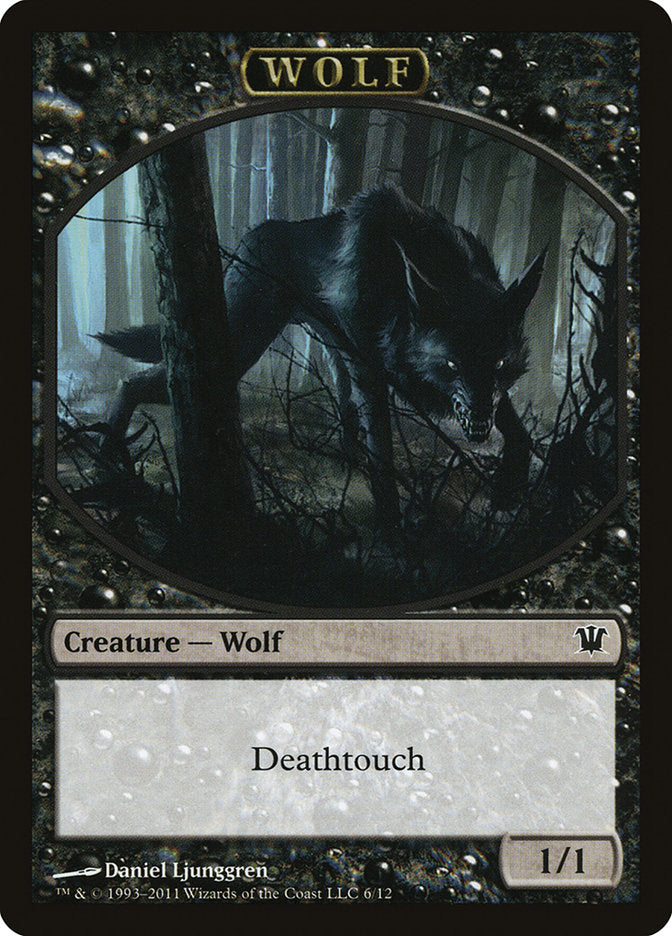 Wolf (6/12) [Innistrad Tokens] | Tacoma Games