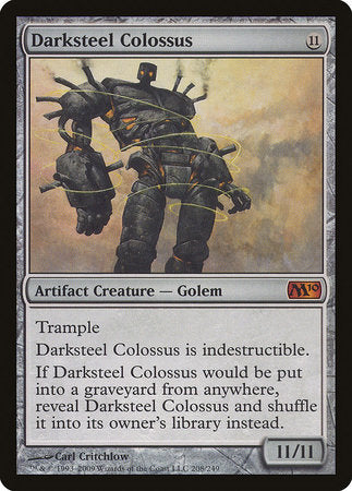 Darksteel Colossus [Magic 2010] | Tacoma Games