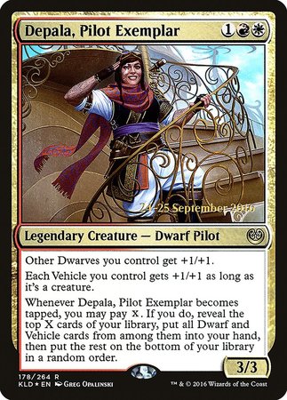 Depala, Pilot Exemplar [Kaladesh Promos] | Tacoma Games