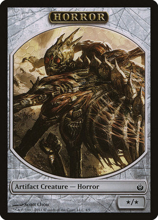 Horror Token [Mirrodin Besieged Tokens] | Tacoma Games