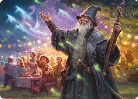 Gandalf, Friend of the Shire Art Card [The Lord of the Rings: Tales of Middle-earth Art Series] | Tacoma Games