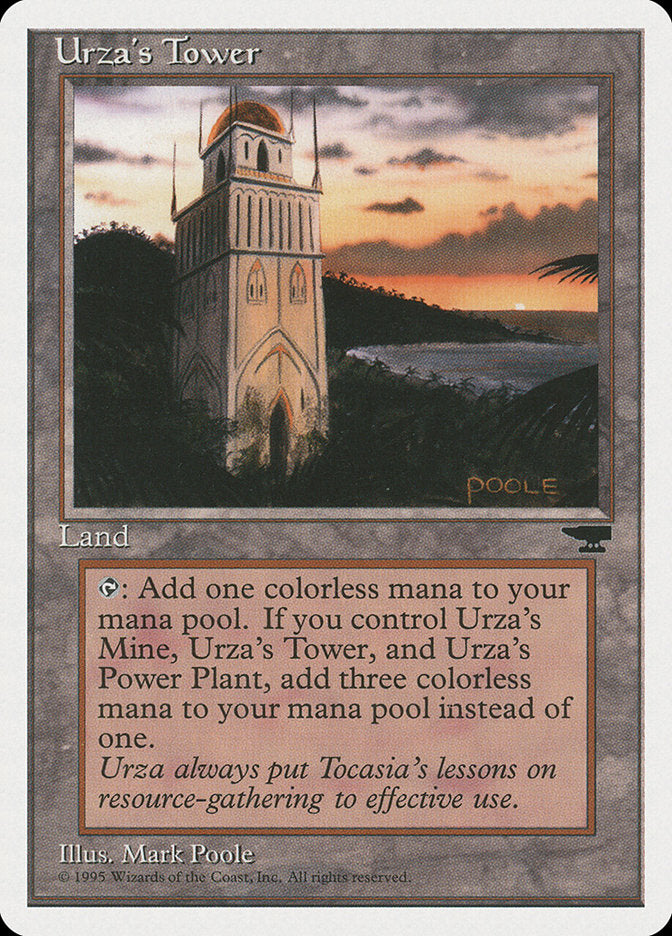 Urza's Tower (Sunset) [Chronicles] | Tacoma Games