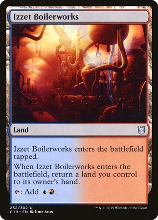Izzet Boilerworks [Commander 2019] | Tacoma Games