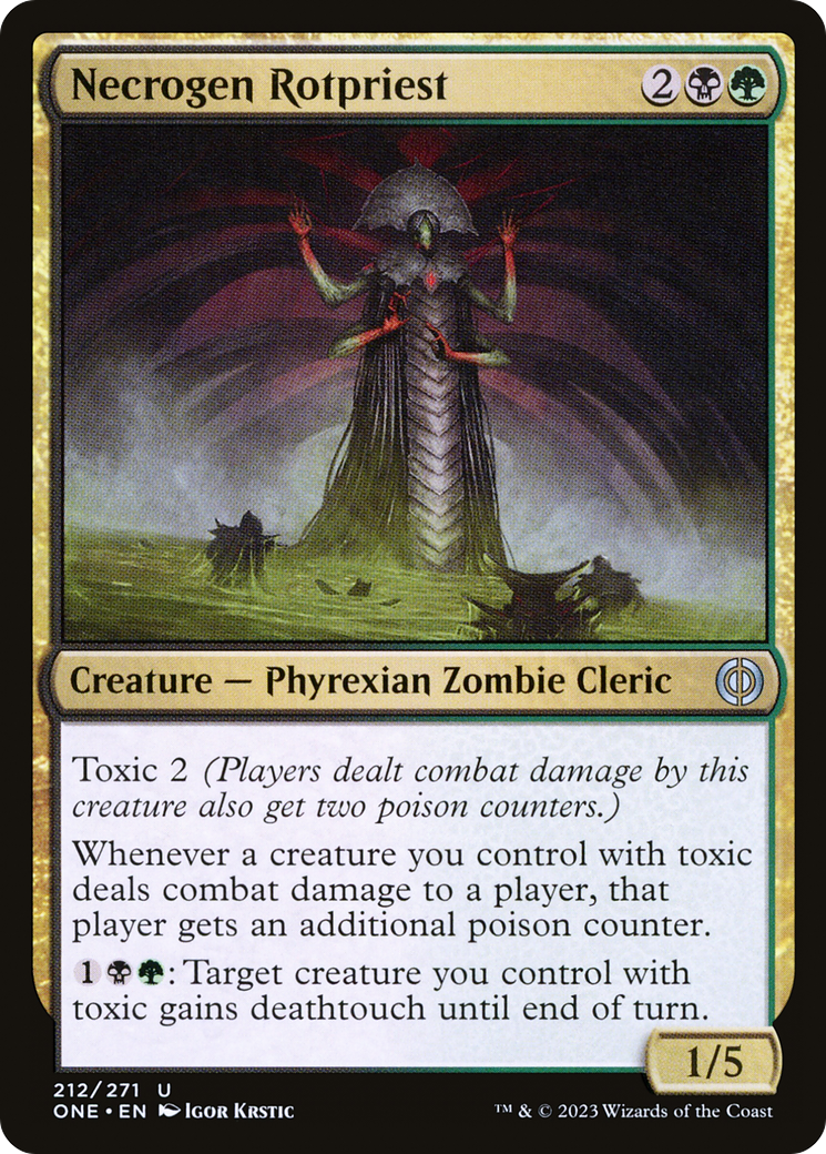 Necrogen Rotpriest [Phyrexia: All Will Be One] | Tacoma Games