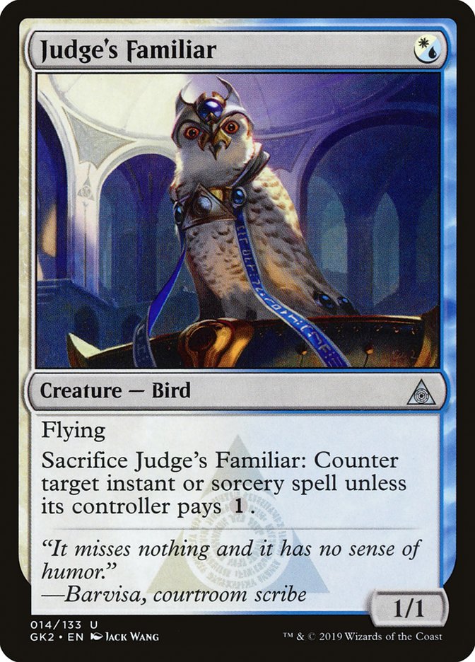 Judge's Familiar [Ravnica Allegiance Guild Kit] | Tacoma Games