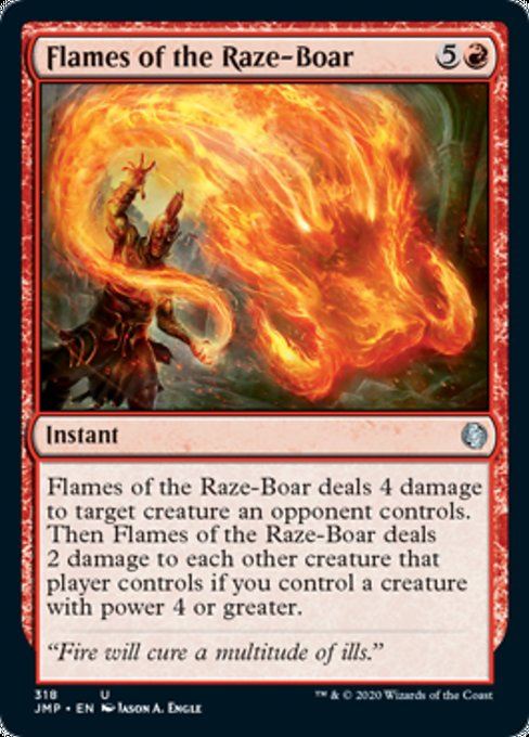 Flames of the Raze-Boar [Jumpstart] | Tacoma Games