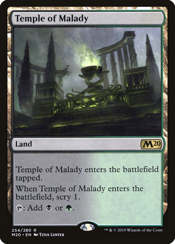 Temple of Malady [Core Set 2020] | Tacoma Games
