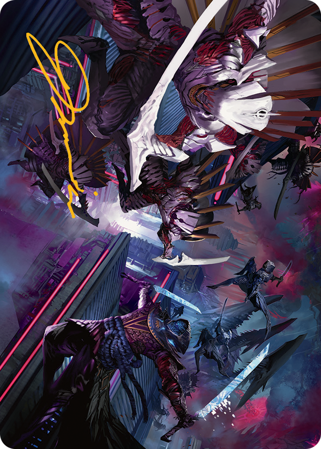 Invasion of Kamigawa Art Card (Gold-Stamped Signature) [March of the Machine Art Series] | Tacoma Games