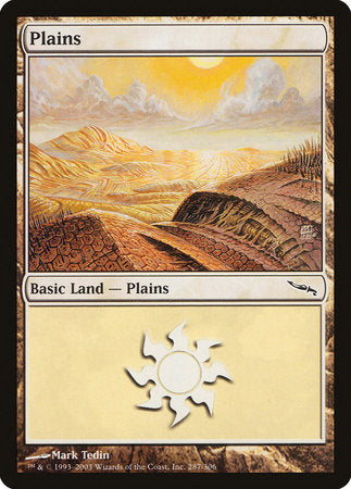 Plains (287) [Mirrodin] | Tacoma Games