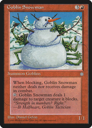 Goblin Snowman [Ice Age] | Tacoma Games