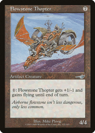 Flowstone Thopter [Nemesis] | Tacoma Games