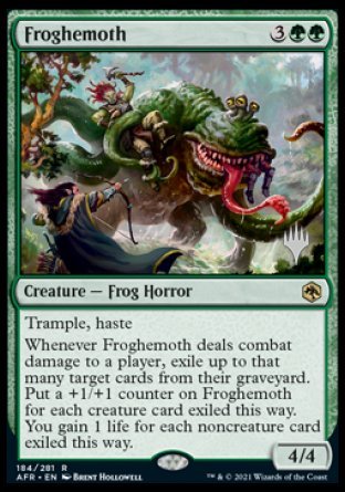 Froghemoth (Promo Pack) [Dungeons & Dragons: Adventures in the Forgotten Realms Promos] | Tacoma Games