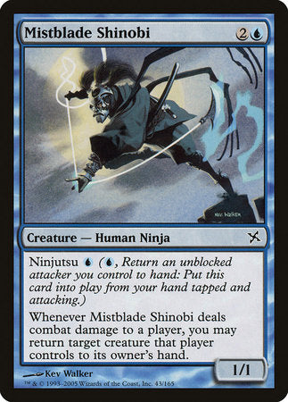 Mistblade Shinobi [Betrayers of Kamigawa] | Tacoma Games