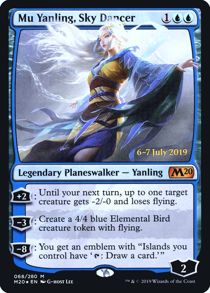 Mu Yanling, Sky Dancer  [Core Set 2020 Prerelease Promos] | Tacoma Games