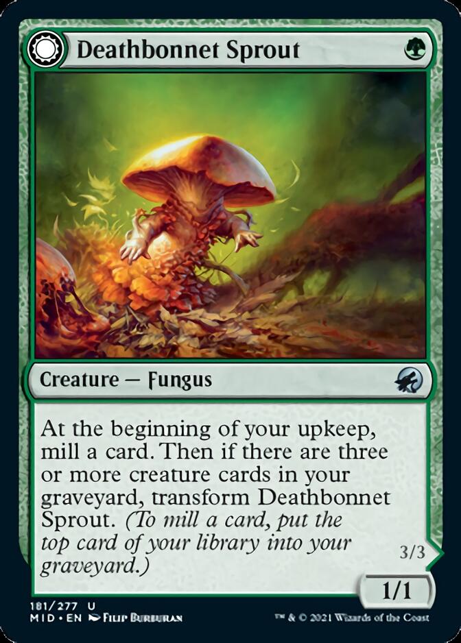 Deathbonnet Sprout // Deathbonnet Hulk [Innistrad: Midnight Hunt] | Tacoma Games