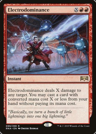 Electrodominance [Ravnica Allegiance] | Tacoma Games