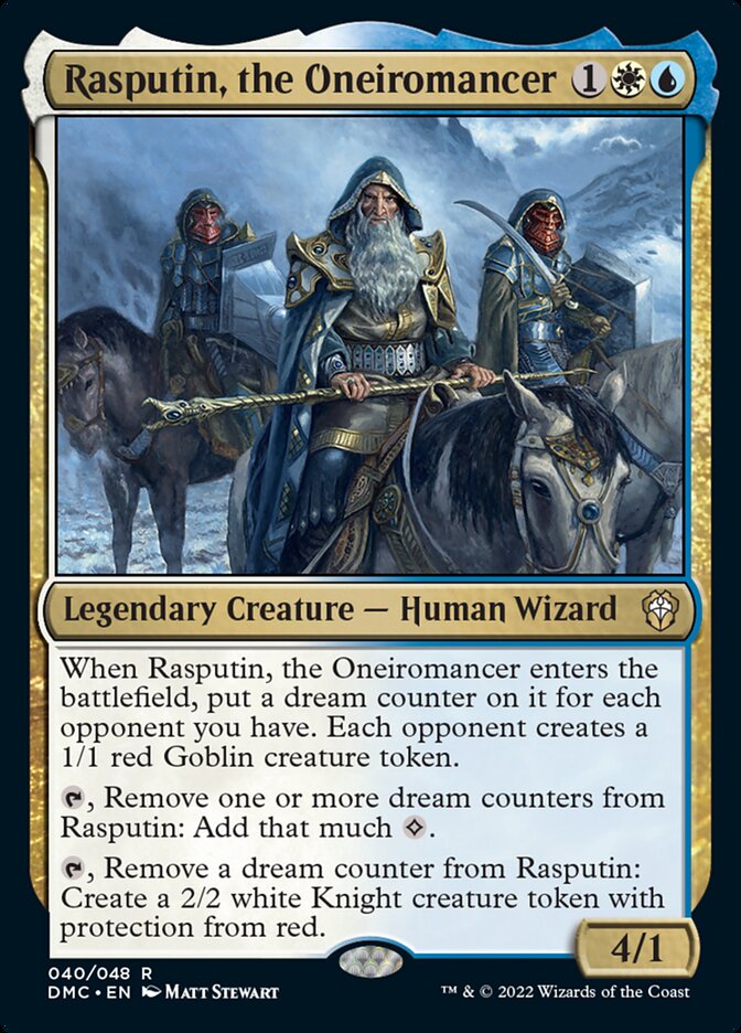 Rasputin, the Oneiromancer [Dominaria United Commander] | Tacoma Games