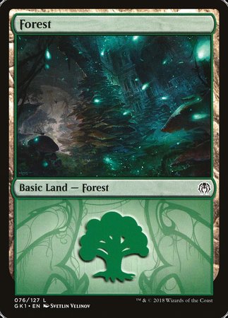 Forest (76) [GRN Guild Kit] | Tacoma Games