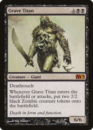 Grave Titan [Magic 2012] | Tacoma Games
