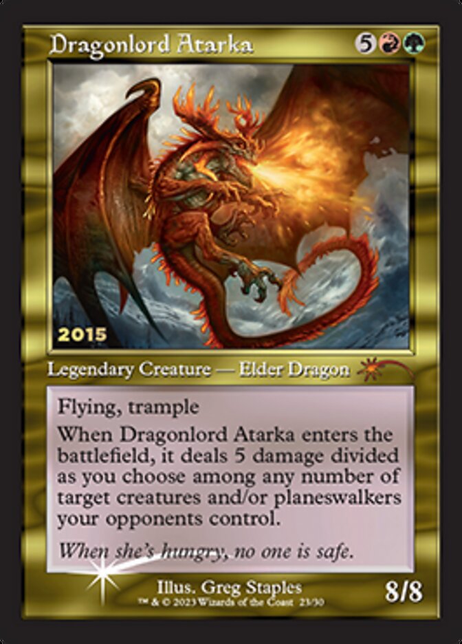 Dragonlord Atarka [30th Anniversary Promos] | Tacoma Games