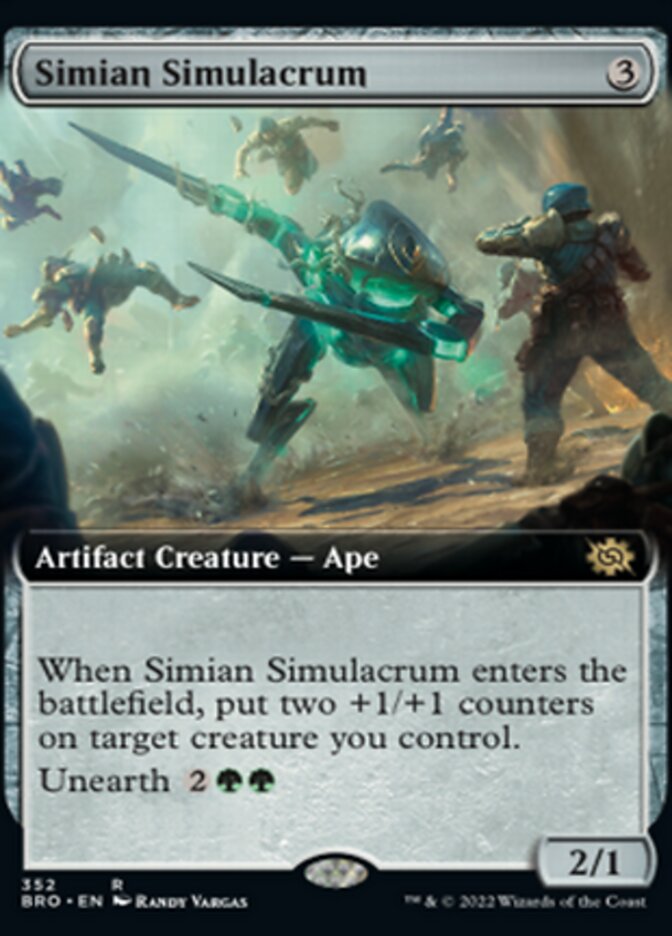 Simian Simulacrum (Extended Art) [The Brothers' War] | Tacoma Games