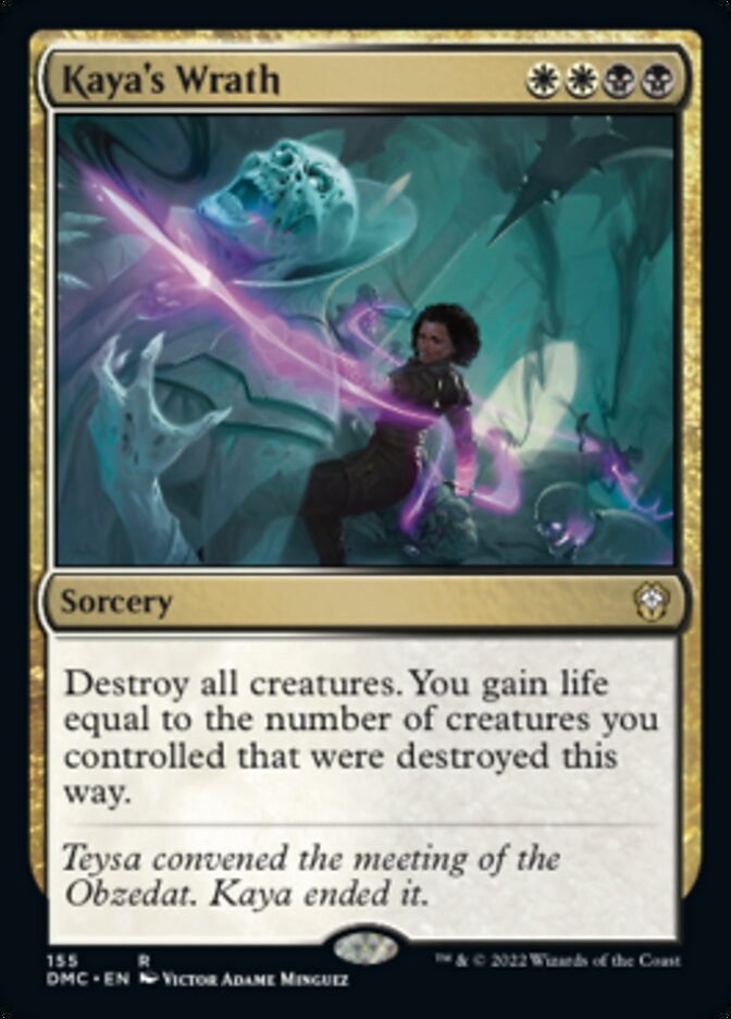 Kaya's Wrath [Dominaria United Commander] | Tacoma Games