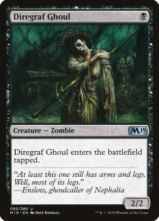 Diregraf Ghoul [Core Set 2019] | Tacoma Games