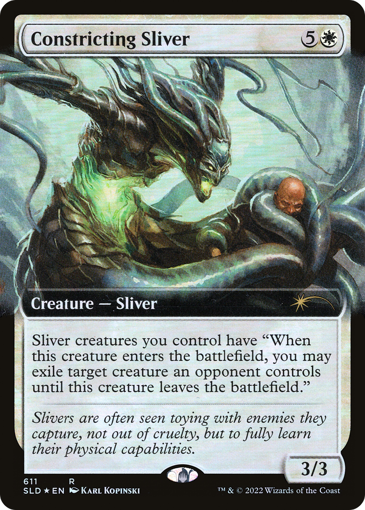 Constricting Sliver (Extended Art) [Secret Lair Drop Promos] | Tacoma Games