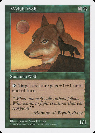 Wyluli Wolf [Fifth Edition] | Tacoma Games
