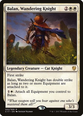 Balan, Wandering Knight [Commander 2017] | Tacoma Games